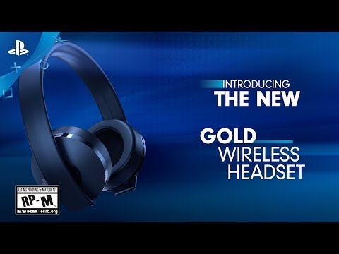 Gold Wireless Stereo Headset – PlayStation Audio & Communications Video Screenshot 1_mHFvvMJQGZg