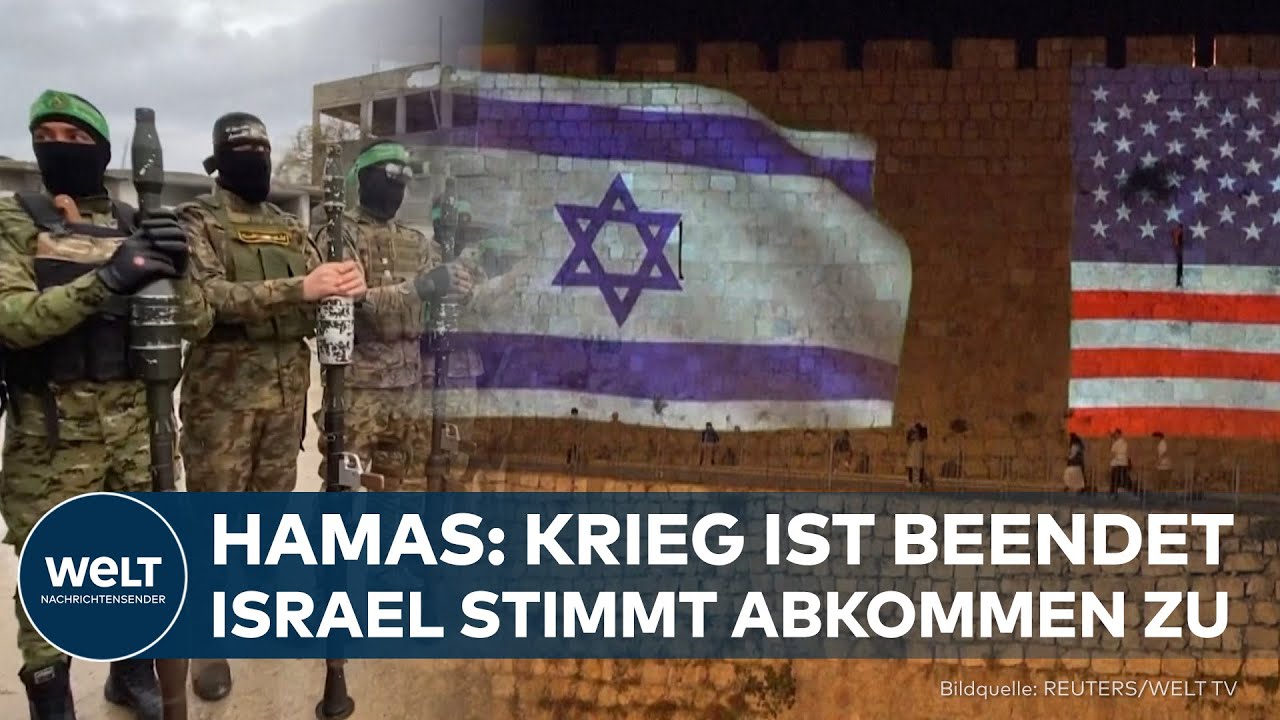 NAHOST: HAMAS-Terroristen erklären Krieg für beendet! Israel stimmt Abkommen zu