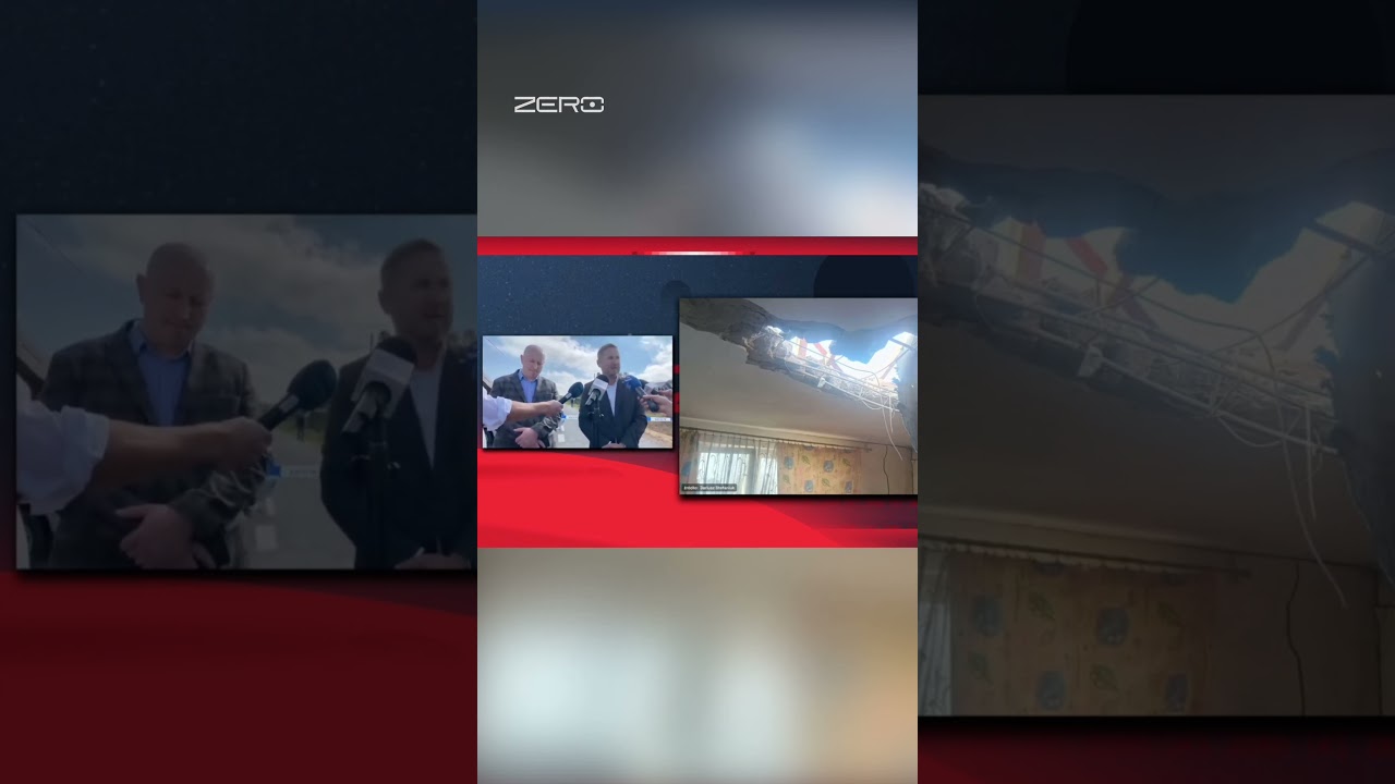 KONFERENCJA Z MIEJSCA ZESTRZELENIA DRONA