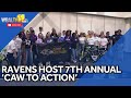 Ravens take part in 7th annual Caw to Action