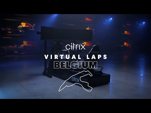 @Citrix Virtual Lap - Sergio Perez at the Circuit Spa Francorchamps