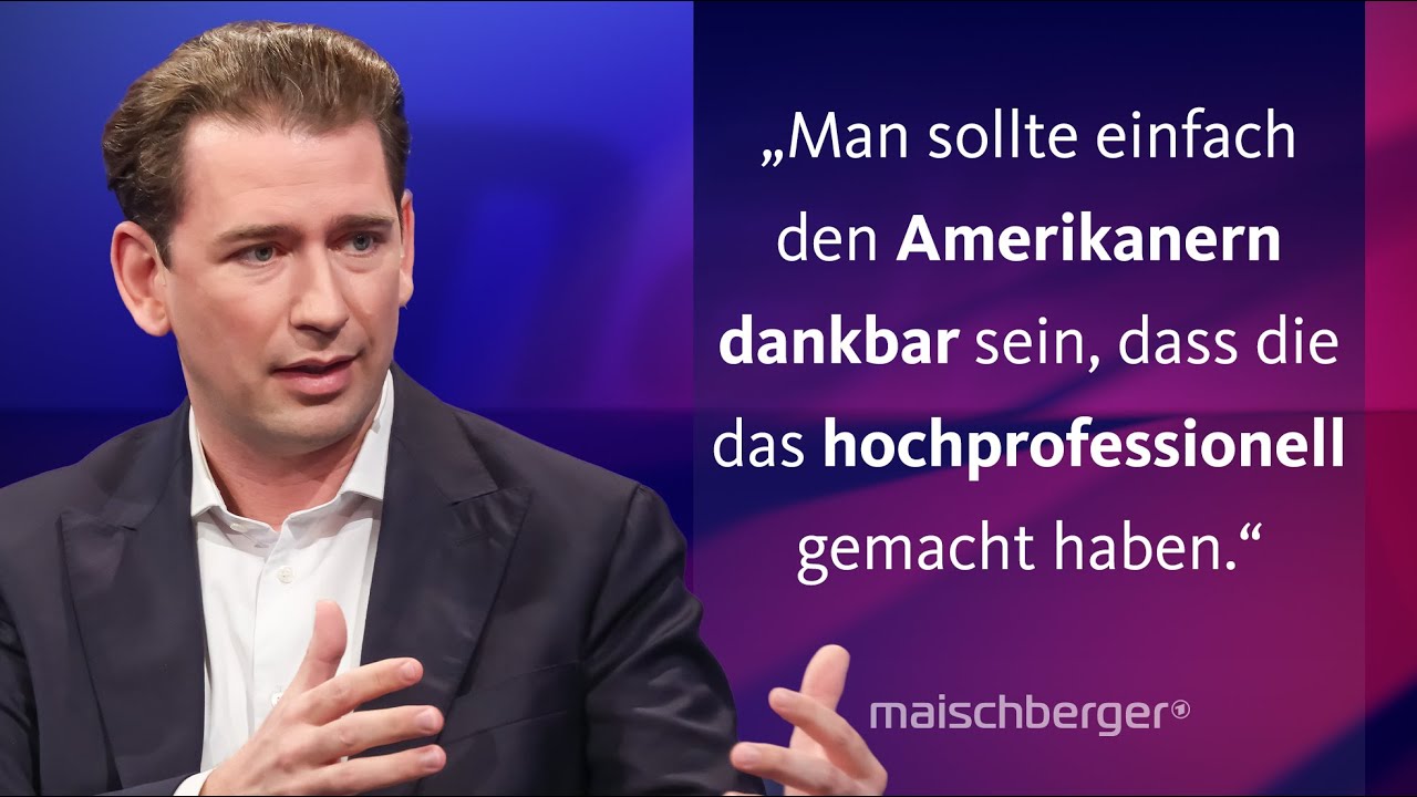 Wie geht es jetzt weiter in Nahost? Sebastian Kurz und Jean Asselborn diskutieren | maischberger