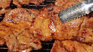 Bí quyết ướp Thịt Nướng bóng mềm thịt nhanh thấm gia vị ăn cơm tấm Grilled pork ribs