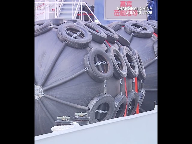 WATCH: China’s first intelligent oceanographic research vessel Tong Ji delivered in Shanghai