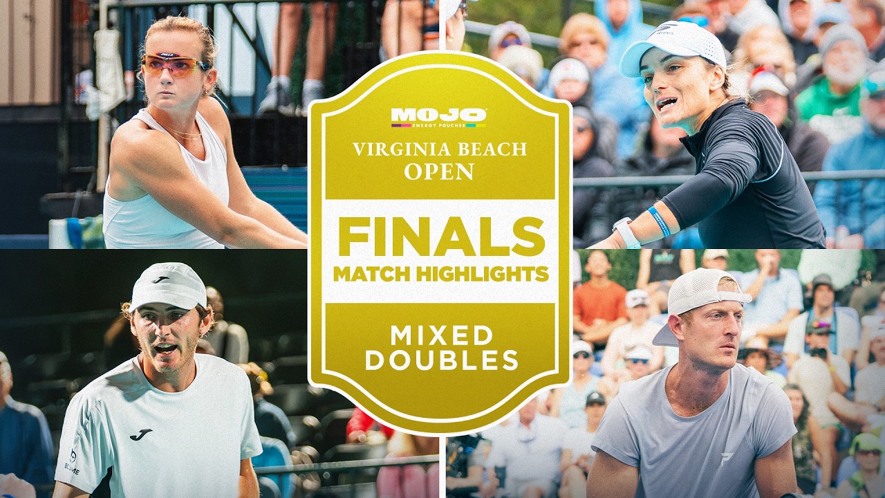 Parenteau/Newman vs Fahey/Oncins | Match Highlights | Mixed Doubles Final | PPA Virginia Beach Open
