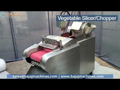 Automatic Fruits and vegetable slicing & chopping machine