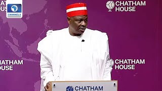 Kwankwaso Speaks At Chatham House On His Plans For Nigeria.