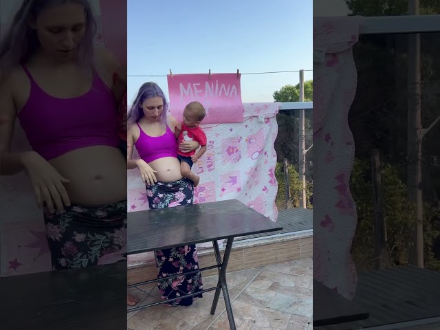 Nosso chá revelação é menino ou menina?