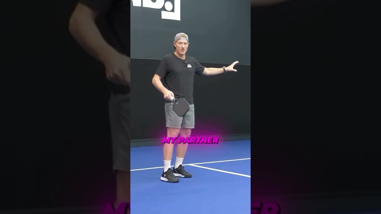 Don’t just watch your partner… Full Video on YouTube #pickleballtips #pickleballislife #pickleball