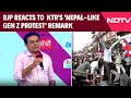 KTR News | BJP Reacts After KTRs Nepal-Like Gen Z Protest Remark
