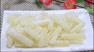 Cách làm Mứt Bí Xanh Ngon Không Cần Nước Vôi Trong Không Cần Phèn Chua