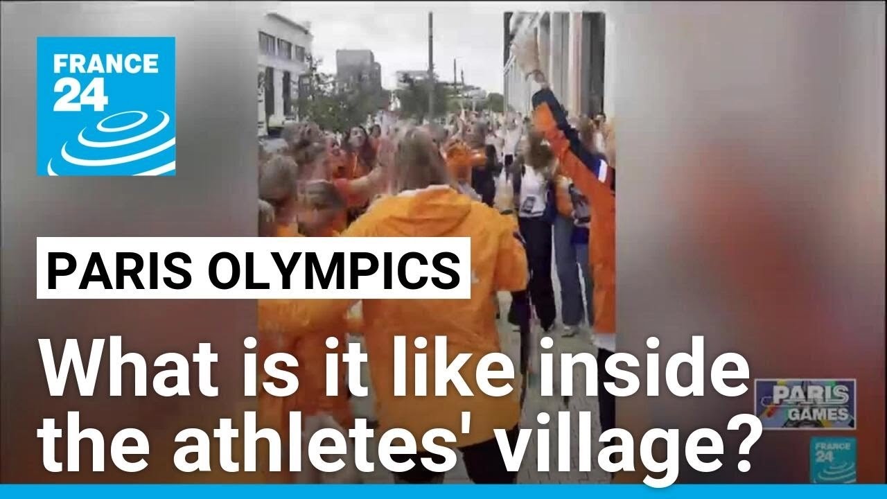 Inside the Paris 2024 Olympic village, home to thousands of athletes competing at games