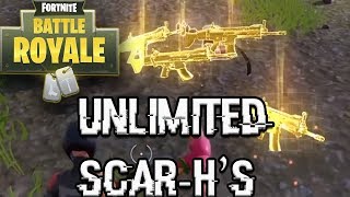 fortnite battle royale how to get a legendary scar h every time - fortnite scar finden