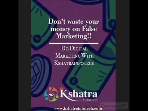 video Kshatrainfotech | Digital Marketing And AI/Image Processing Company