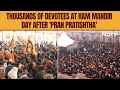 Ayodhya Ram Mandir | Thousands Of Devotees At Ayodhya Ram Temple, Day After PM Modis Rituals