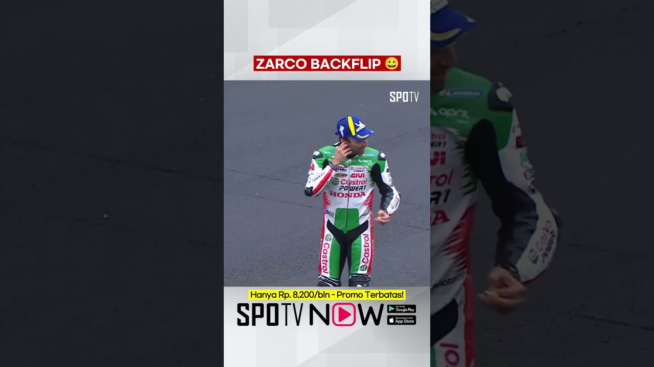 #MotoGP 🏍 - El Salto kembali lagi 😁 #FrenchGP #JohannZarco