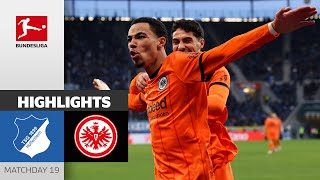 95th Minute Goal Spoils Ekitiké Party | TSG Hoffenheim — Eintracht Frankfurt 2-2 | Highlights | MD19