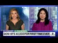 History for stock market as Dow hits 40,000 for the 1st time ever  - 02:26 min - News - Video