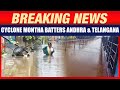 Cyclone Montha Aftermath: Streets and Railway Tracks Underwater in AP & Telangana After Landfall