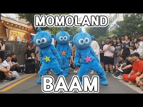 빼앰 | 모모랜드 | BAAM | MOMOLAND | 스타티 K-pop 인형탈 댄스팀
