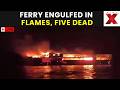 Philippines Ferry Fire LIVE : 5 Dead, Others Missing After MV June Aster Blaze