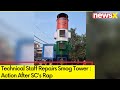 Technical Staff Repairs Smog Tower | Action After SCs Rap |  NewsX