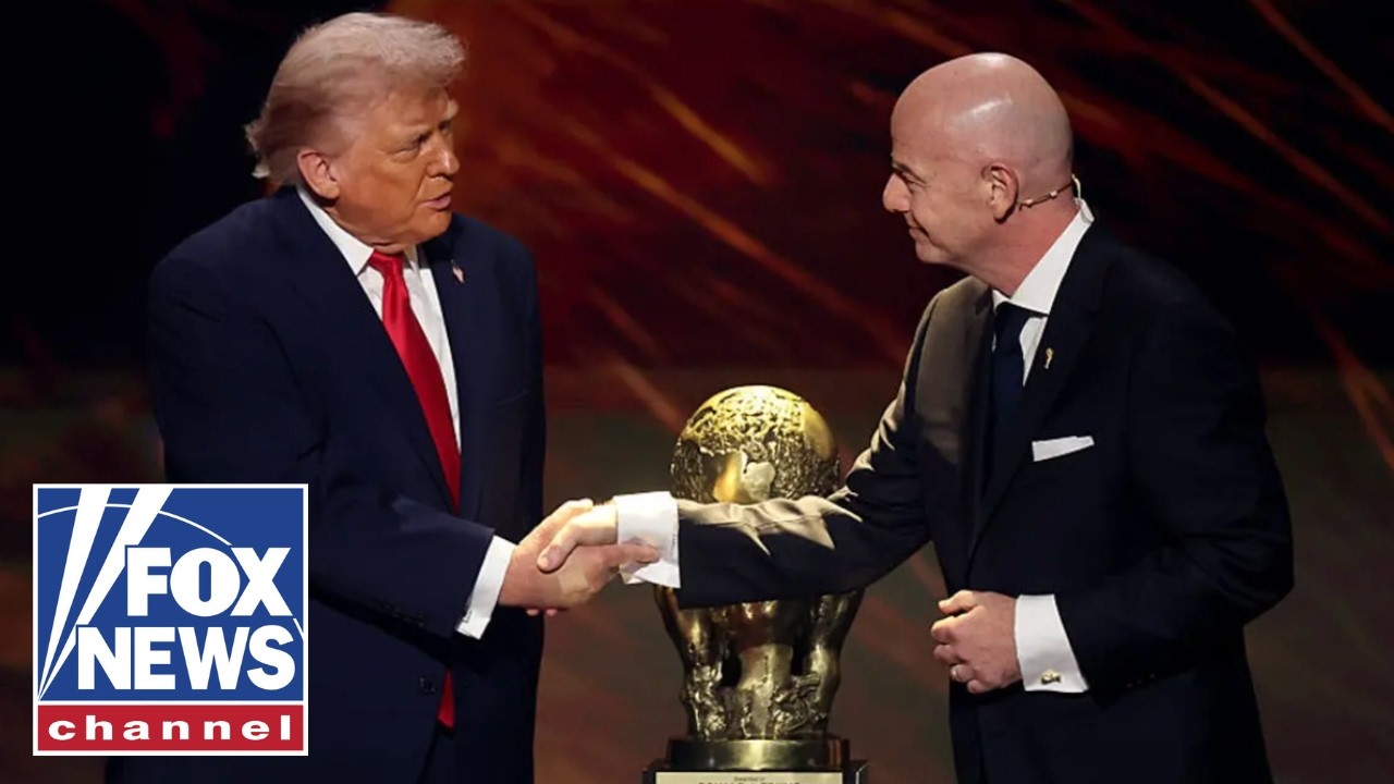 WATCH LIVE: President Trump attends FIFA World Cup reception at Trump Tower
