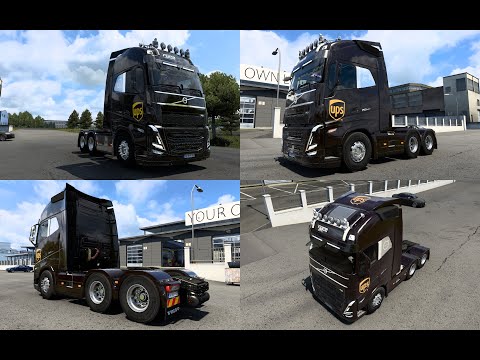 SKIN VOLVO FH5 2020 UPS 1.0 1.43 1.46