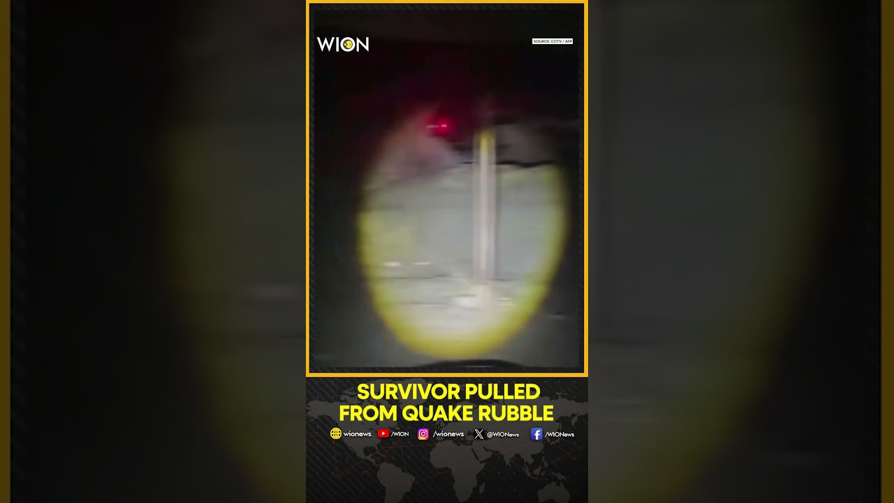 Firefighters Rescue Person From Rubble After Deadly Tibet Earthquake | WION Shorts