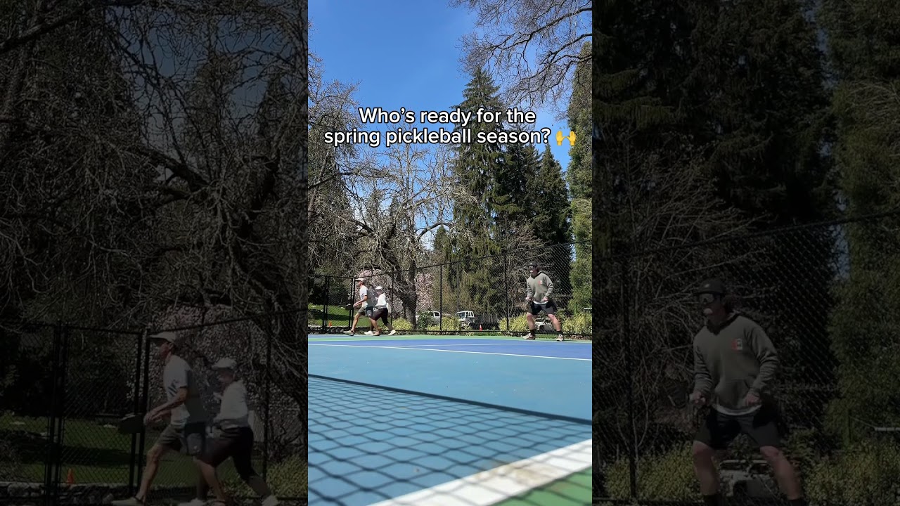 It’s Time To Play Pickleball This Spring! #pickleball #pickleballvideos #pickleballviral