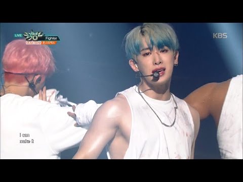 MUSIC BANK 뮤직뱅크 MONSTA X - Fighter .20161021