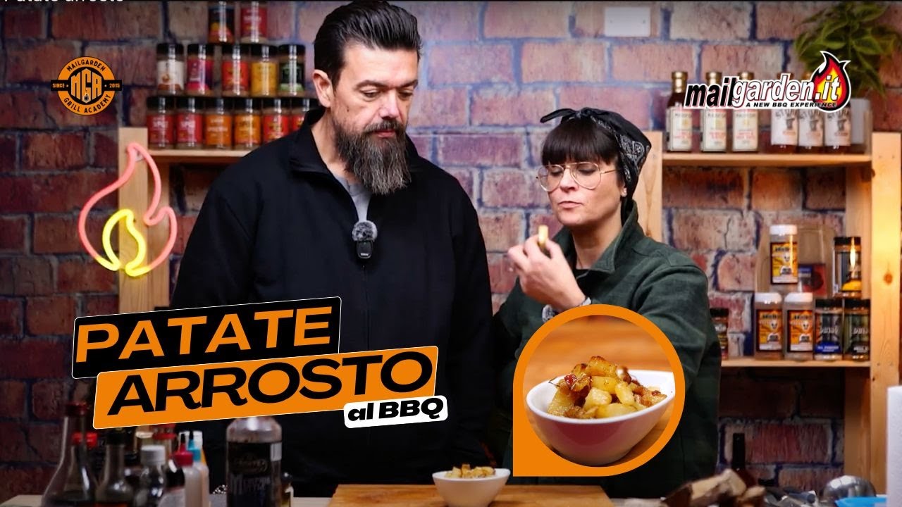 Nuova video ricetta: le patate arrosto al barbecue