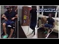 Actor Sudheer Babu shares video of his injury during V movie shooting