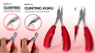 Pratinjau video produk Biutte.co Gunting Kuku Stainless Steel Dead Skin Dirt Remover Type 1 - 317778