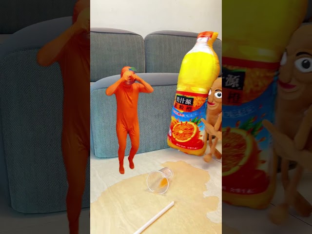 my orange juice!!! never mind............