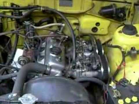 toyota 4k carburetor tuning #1