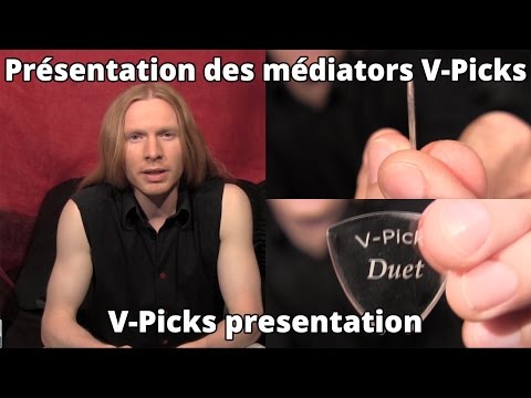 Présentation des médiators V-Picks par Sceau de l'Ange | V-Picks presentation by Sceau de l'Ange