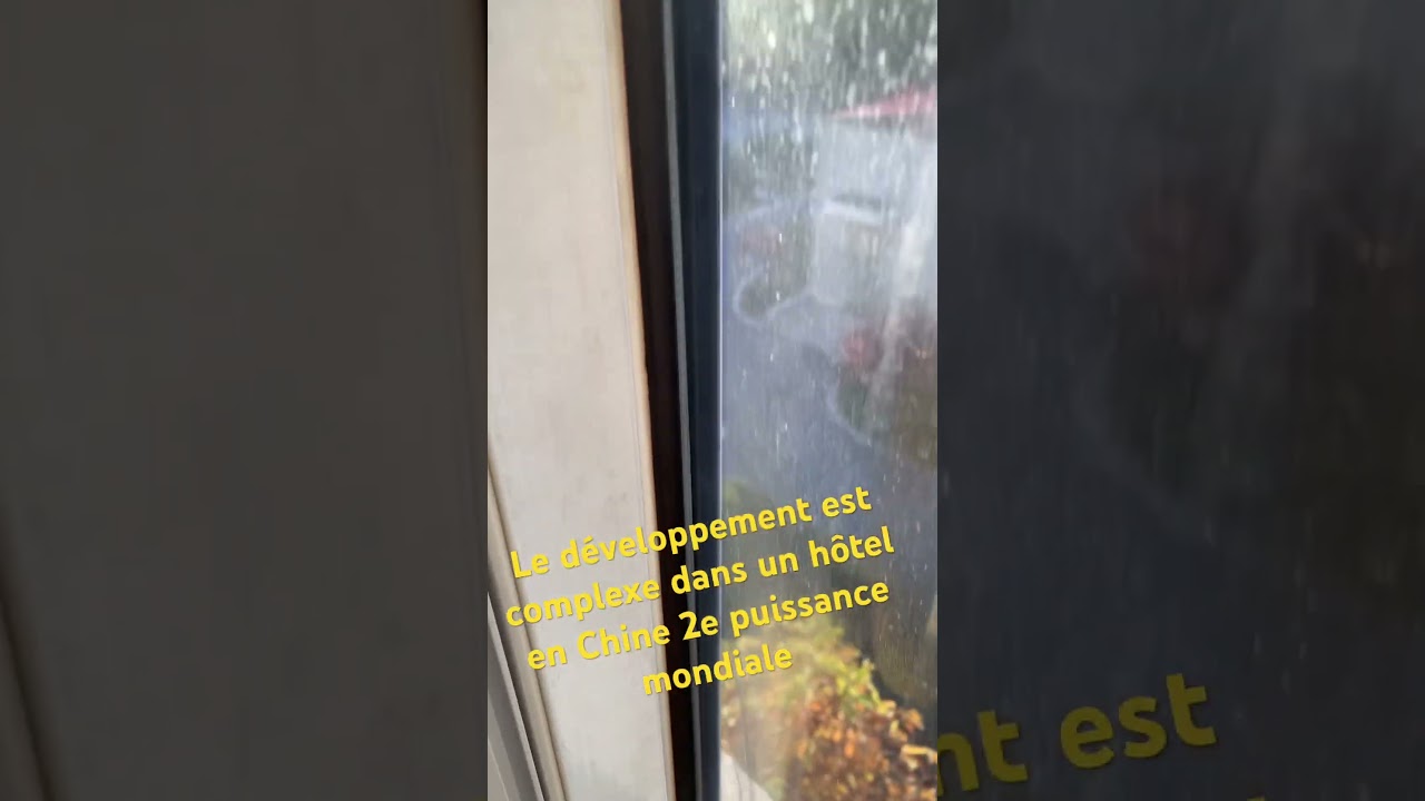 🛑Le développement est complexe dans un hôtel en Chine 2e puissance mondiale