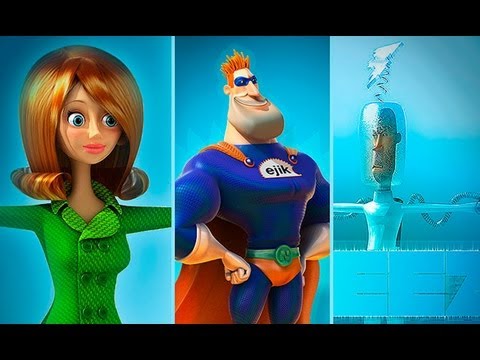 Создание 3d мультфильма Ежик в гололед поможет