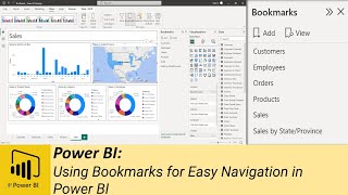 Power BI: How to Use Bookmarks for Easy Navigation in Power BI (Tutorial)