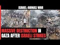Satellite Images Show Massive Destruction In Gaza After Israeli Strikes | Israel Hamas War
