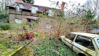 ABANDONED hoarded bikers house and cars  - abandoned places uk