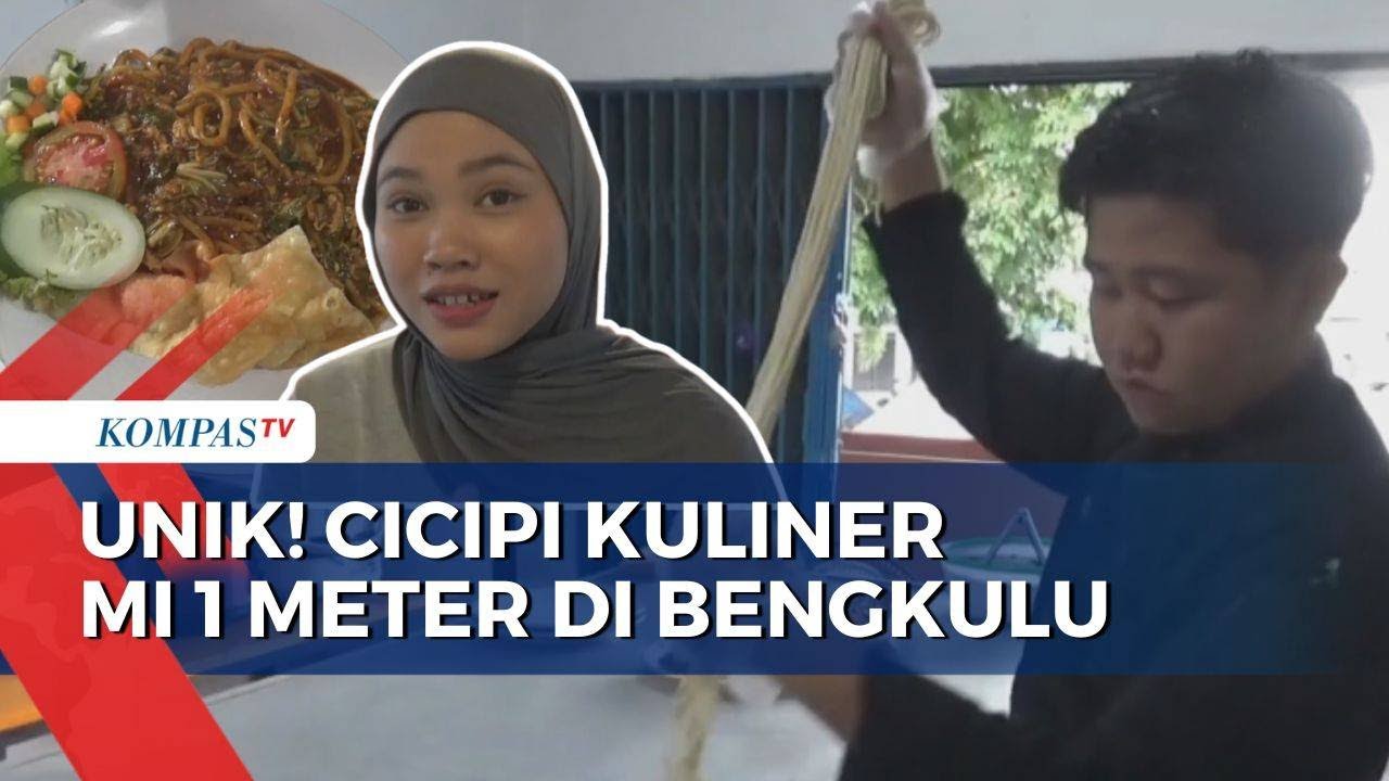 Unik! Mencoba Kuliner Mi Satu Meter di Bengkulu, Apa yang Berbeda?