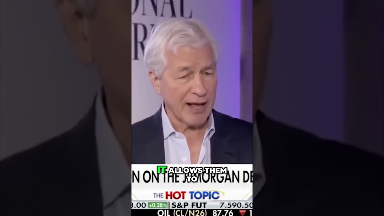 RIPPLE XRP: Watch Jamie Dimon Panic On Clarity Act on Live TV?