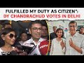 DY Chandrachud News | Fulfilled My Duty As Citizen: DY Chandrachud Votes In Delhi