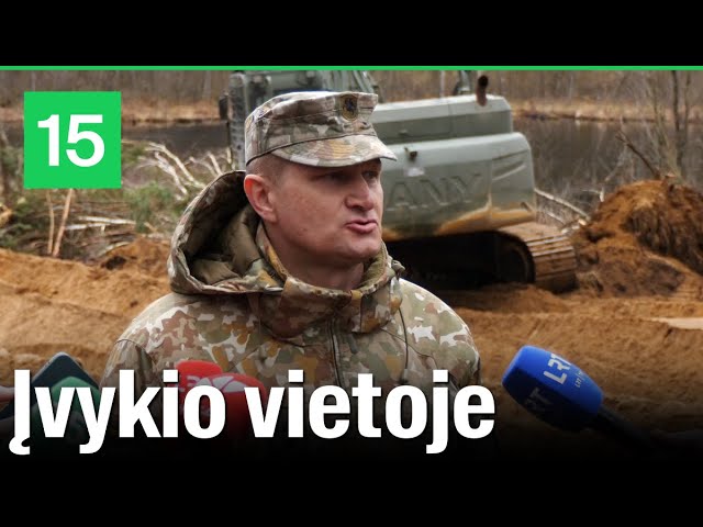 Operacijos vadas Aušrius Buikus: „Kaip priemonė stovi dugne - konkrečiai negalim pasakyti”