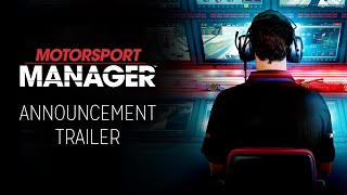 Motorsport Manager - Bejelentés Trailer