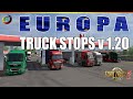 Europa Truck Stops V1.20 By Ernst Veliz