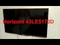 Обзор телевизора Horizont 43LE5173D