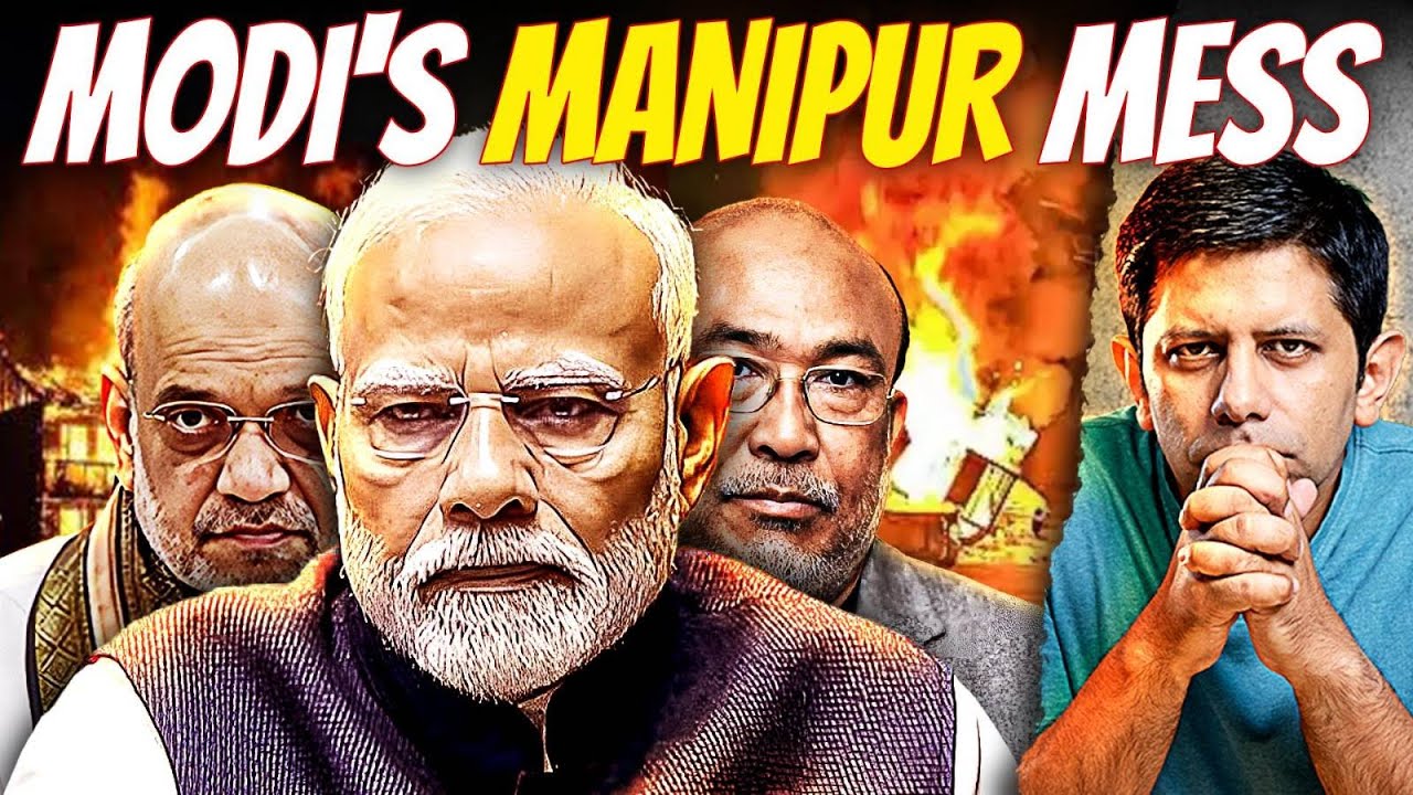 Pt.4- Manipur Burning For 16 Months | PM Modi’s Biggest Internal Security Failure? | Akash Banerjee